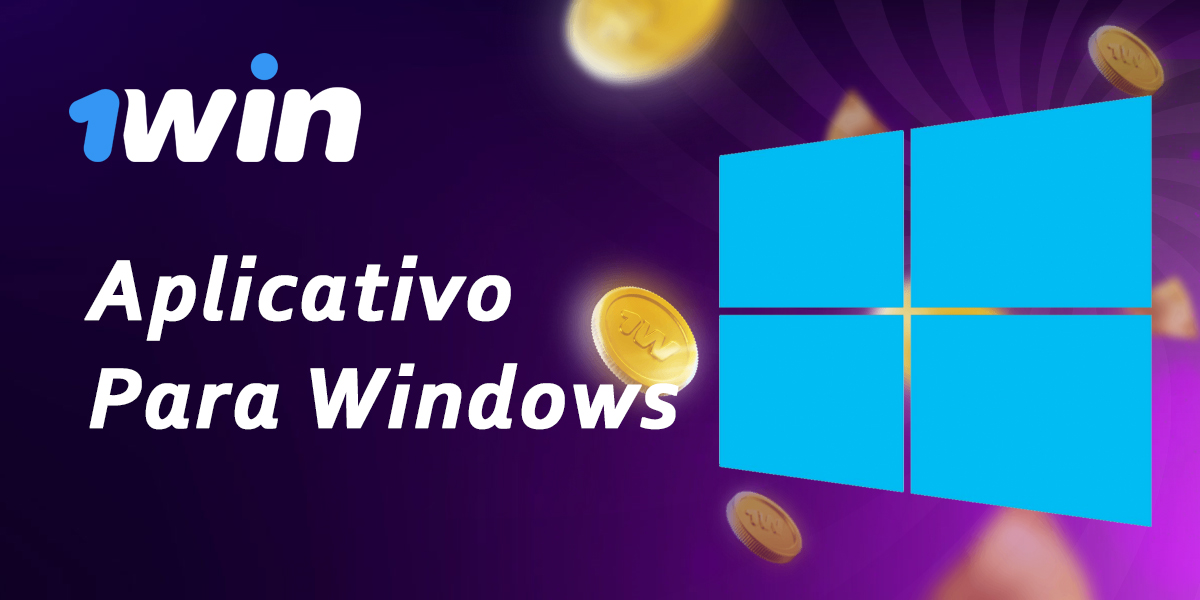 Recursos de instalação do aplicativo 1Win no Windows
